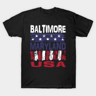 Baltimore Maryland  USA T-Shirt T-Shirt